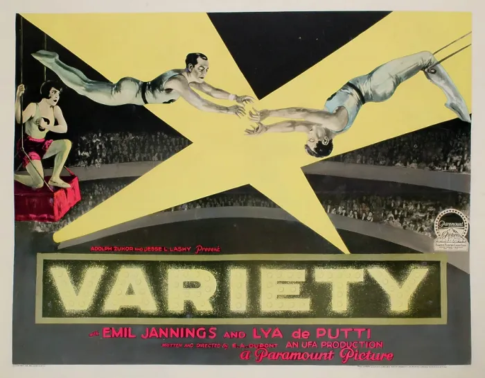 Framed Print : VARIETE (aka VARIETY, aka JEALOUSY), Lya De Putti, Emil Jannings, 1925 Framed Print : VARIETE (aka VARIETY, aka JEALOUSY), Lya De Putti, Emil Jannings, 1925