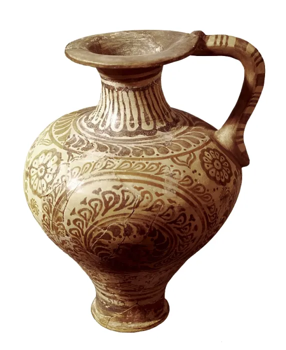 Framed Print : Vase with floral motifs. ca. 1500 BC. Minoan art / Cretan art. Late Minoan period. Ceramics. GREECE. Iraklion. Archaeological Museum. Proc: GREECE. CRETE. Palaikastro Framed Print : Vase with floral motifs. ca. 1500 BC. Minoan art / Cretan art. Late Minoan period. Ceramics. GREECE. Iraklion. Archaeological Museum. Proc: GREECE. CRETE. Palaikastro