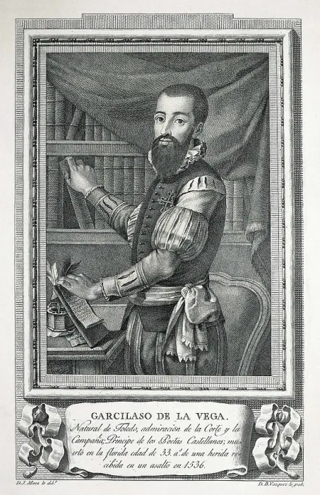 Framed Print : VAZQUEZ, Bartolom (1749-1802); MAEA, Jos (1760-1826). Portrait of Garcilaso de la Vega. 1791. Drawing by Jos Maea burin engraved by Bartolom Vzquez. Etching Framed Print : VAZQUEZ, Bartolom (1749-1802); MAEA, Jos (1760-1826). Portrait of Garcilaso de la Vega. 1791. Drawing by Jos Maea burin engraved by Bartolom Vzquez. Etching