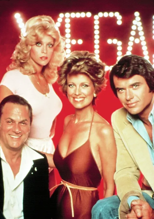 Framed Print : VEGA$, (aka VEGAS), Tony Curtis, Judy Landers, Phyllis Davis, Robert Urich, 1978-81 Framed Print : VEGA$, (aka VEGAS), Tony Curtis, Judy Landers, Phyllis Davis, Robert Urich, 1978-81