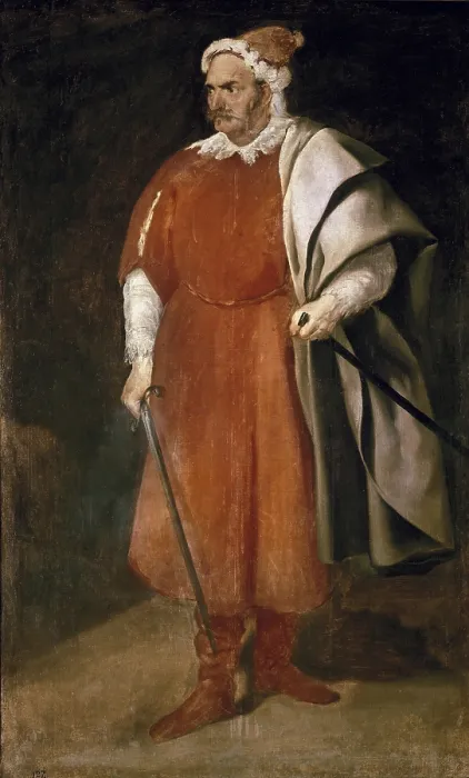 Framed Print : VELAZQUEZ, Diego Rodriguez de Silva (1599-1660). Portrait of the Buffoon Redbeard, Cristobal de Castaneda. 1635. Buffoon of Philip IV's court. Baroque art Framed Print : VELAZQUEZ, Diego Rodriguez de Silva (1599-1660). Portrait of the Buffoon Redbeard, Cristobal de Castaneda. 1635. Buffoon of Philip IV's court. Baroque art