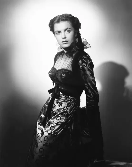 Framed Print : VENDETTA, Faith Domergue, 1950