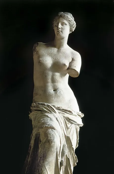 Framed Print : Venus de Milo. 2nd c. BC. Hellenistic art. Sculpture on marble. FRANCE. Paris. Louvre Museum. AISA / Everett Collection**US SALES ONLY**