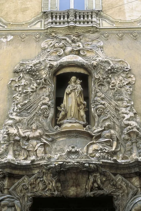 Framed Print : VERGARAIgnacio (1715-1776); ROVIRA MERIHiplito (1693-1763). SPAIN. Valencia. Top detail. Rococo. Architecture. AISA / Everett Collection (36992)**US SALES ONLY** Framed Print : VERGARAIgnacio (1715-1776); ROVIRA MERIHiplito (1693-1763). SPAIN. Valencia. Top detail. Rococo. Architecture. AISA / Everett Collection (36992)**US SALES ONLY**