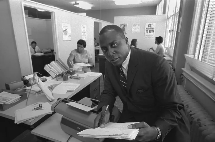 Framed Print : Vernon Jordan, was an African American lawyer, June 15, 1967. He was director of the Southern Regional Council for the Voter Education Project from 1964-68. - (BSLOC_2015_1_92) Framed Print : Vernon Jordan, was an African American lawyer, June 15, 1967. He was director of the Southern Regional Council for the Voter Education Project from 1964-68. - (BSLOC_2015_1_92)
