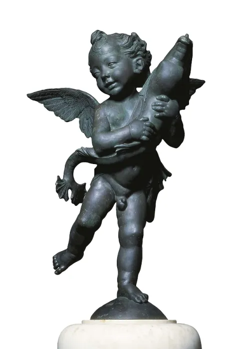 Framed Print : VERROCHIO, Andrea del (1435-1488). Putto with Dolphin. ca. 1470. Renaissance art. Quattrocento. Sculpture on bronze. ITALY. Florence. Palazzo Vecchio (Old Palace) Framed Print : VERROCHIO, Andrea del (1435-1488). Putto with Dolphin. ca. 1470. Renaissance art. Quattrocento. Sculpture on bronze. ITALY. Florence. Palazzo Vecchio (Old Palace)