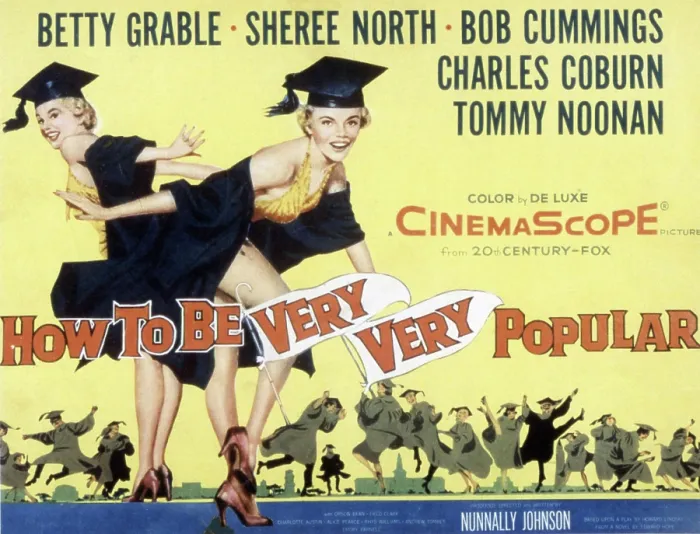 Framed Print : HOW TO BE VERY, VERY POPULAR, Betty Grable, Sheree North, 1955, TM and copyright 20th Century Fox Film Corp. All rights reserved / Courtesy: Everett Collection Framed Print : HOW TO BE VERY, VERY POPULAR, Betty Grable, Sheree North, 1955, TM and copyright 20th Century Fox Film Corp. All rights reserved / Courtesy: Everett Collection