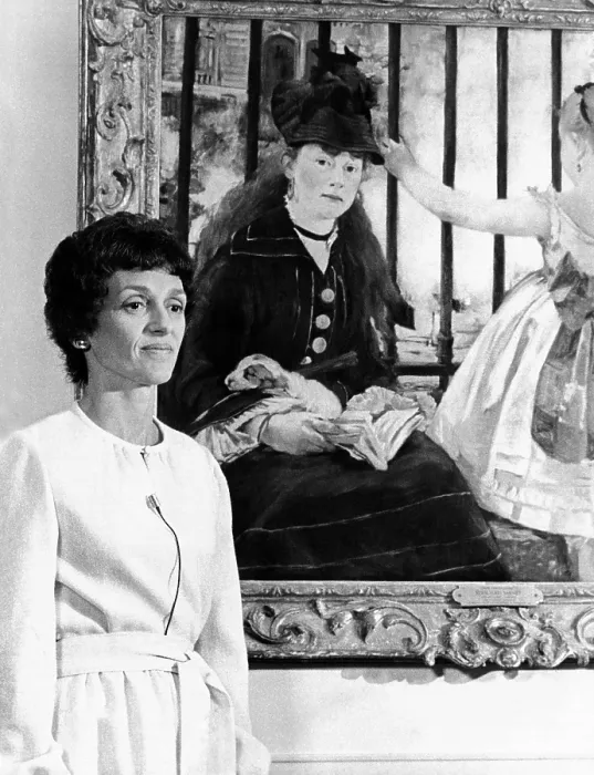 Framed Print : The Vice President's wife, Joan Mondale, was called Joan of Art because of her appreciation and support of the fine arts Framed Print : The Vice President's wife, Joan Mondale, was called Joan of Art because of her appreciation and support of the fine arts