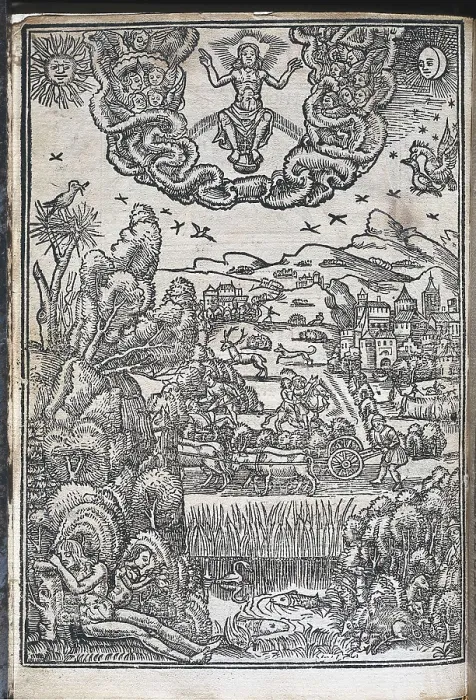 Framed Print : VICENTE FERRER, Saint (1350-1419). Saint Vincent's Sermons. Edition printed in Lugduni (Leyden) in 1523. Cover. AISA / Everett Collection**US SALES ONLY** Framed Print : VICENTE FERRER, Saint (1350-1419). Saint Vincent's Sermons. Edition printed in Lugduni (Leyden) in 1523. Cover. AISA / Everett Collection**US SALES ONLY**
