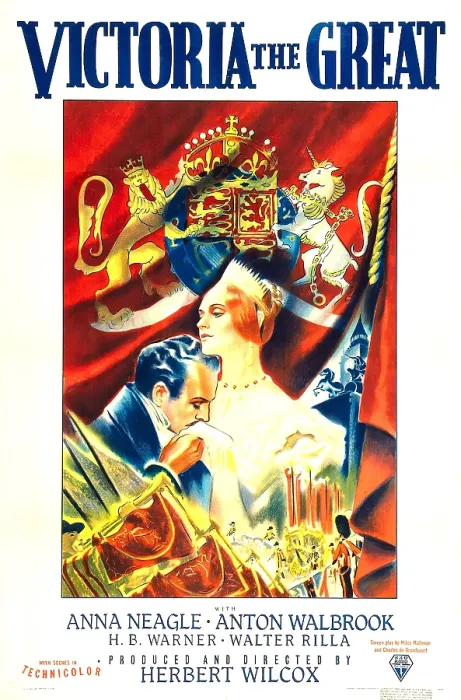 Framed Print : VICTORIA THE GREAT, US poster art, from left: Anton Walbrook as Prince Albert, Anna Neagle as Queen Victoria, 1937 Framed Print : VICTORIA THE GREAT, US poster art, from left: Anton Walbrook as Prince Albert, Anna Neagle as Queen Victoria, 1937