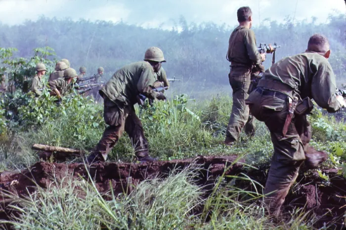 Framed Print : Vietnam War, Dak To, South Vietnam