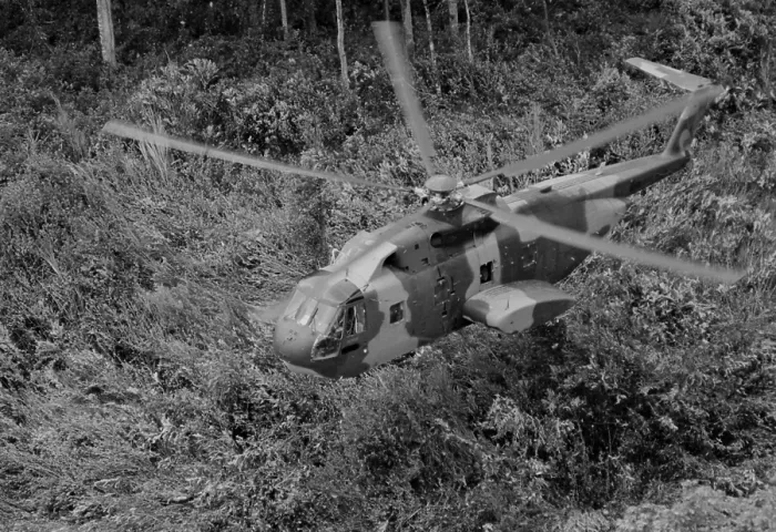 Framed Print : Vietnam War. An unmarked US Air Force helicopter landing in Southeast Asian jungle during operation Pony Express. Pony Express provided covert transport for indigenous Framed Print : Vietnam War. An unmarked US Air Force helicopter landing in Southeast Asian jungle during operation Pony Express. Pony Express provided covert transport for indigenous