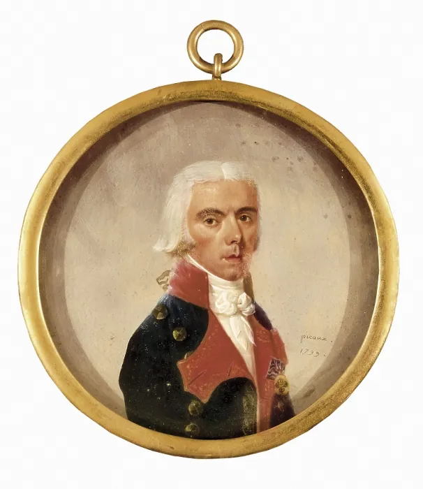 Framed Print : VILLAVICENCIO, Juan Maria de (1755-1830). Militar governor of Cadiz during the Cortes of 1812. Work by Picaux (1799). Oil on canvas. SPAIN. CAdiz. Museo de CAdiz. - P