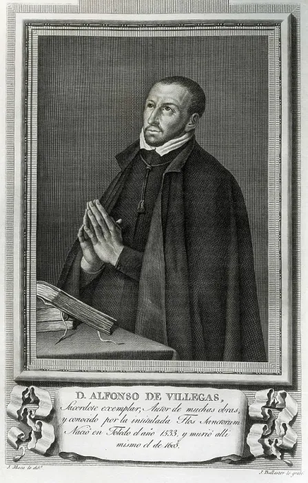 Framed Print : VILLEGAS, Alonso de (1533-1605). Engraving. AISA / Everett Collection**US SALES ONLY**