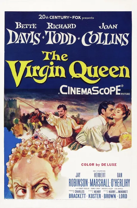 Framed Print : THE VIRGIN QUEEN, poster art, l-r: Bette Davis, Richard Todd, Joan Collins, 1955, TM and Copyright 20th Century Fox Film Corp. All rights reserved. / courtesy Everett Collection Framed Print : THE VIRGIN QUEEN, poster art, l-r: Bette Davis, Richard Todd, Joan Collins, 1955, TM and Copyright 20th Century Fox Film Corp. All rights reserved. / courtesy Everett Collection