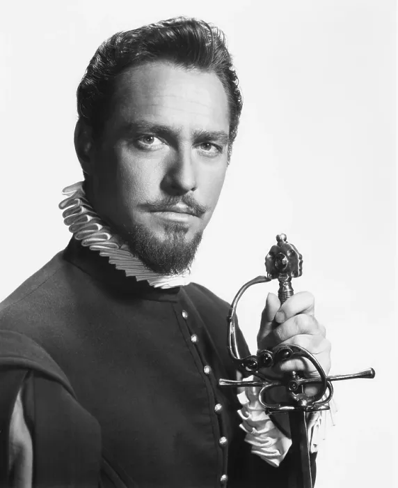 Framed Print : THE VIRGIN QUEEN, Richard Todd as Sir Walter Raleigh, 1955, TM & Copyright 20th Century Fox Film Corp. / courtesy Everett Collection Framed Print : THE VIRGIN QUEEN, Richard Todd as Sir Walter Raleigh, 1955, TM & Copyright 20th Century Fox Film Corp. / courtesy Everett Collection