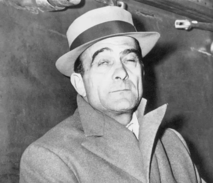 Framed Print : Vito Genovese, American gangster, June 2, 1945, after arriving in New York by ship from Italy