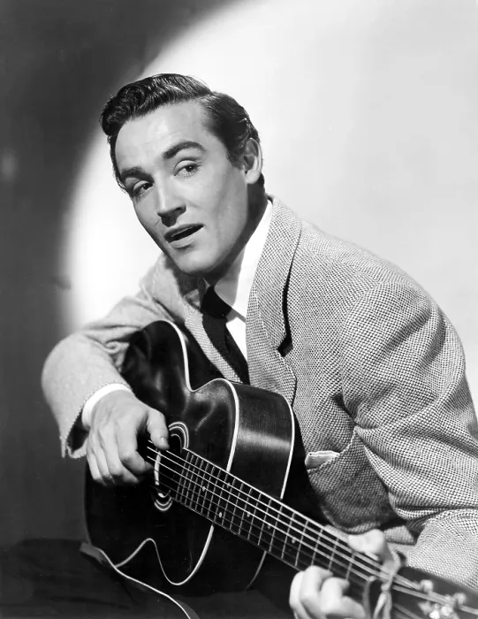 Framed Print : VITTORIO GASSMAN on the guitar, 1950s