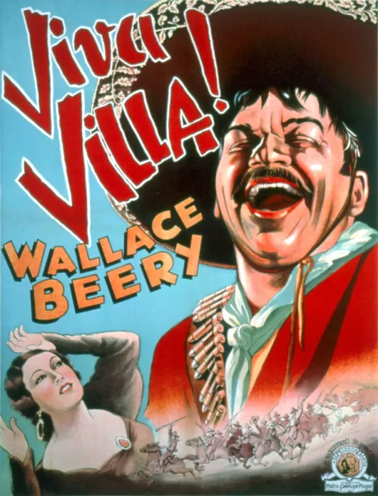 Framed Print : VIVA VILLA!, Fay Wray, Wallace Beery, 1934