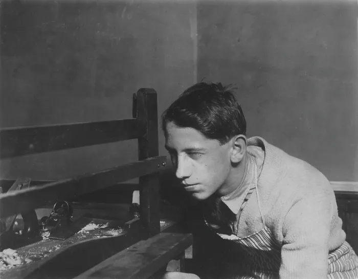 Framed Print : Vocational School, Buffalo, New York, photograph by Lewis Wickes Hine, February, 1910