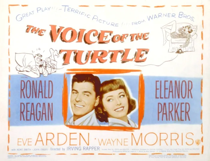 Framed Print : THE VOICE OF THE TURTLE, Ronald Reagan, Eleanor Parker, 1947