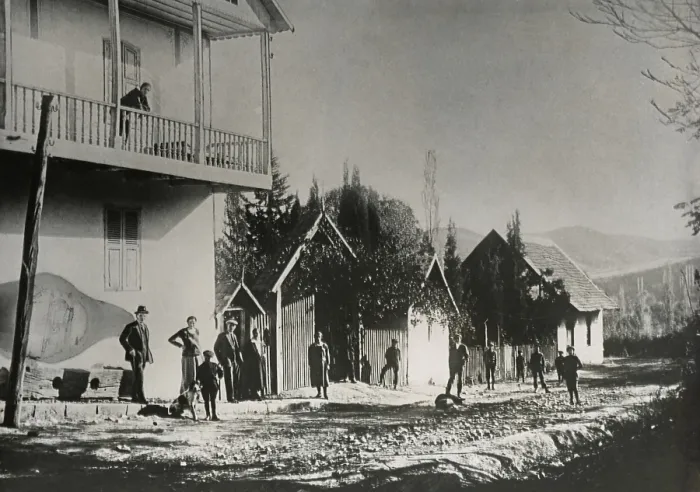 Framed Print : Volga Germans in Russia in Ca. 1910-1930. After the Russian Revolution, the Soviet Union created the Volga German Autonomous Soviet Socialist Republic