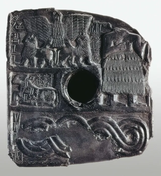 Framed Print : Votive relief of Dudu, Sumerian priest. 2404 - 2375 BC. Time of the 1st Lagash dynasty. Entemena's kingdom. Sumerian art. Old Sumerian or Patesi art. Relief on rock. FRANCE Framed Print : Votive relief of Dudu, Sumerian priest. 2404 - 2375 BC. Time of the 1st Lagash dynasty. Entemena's kingdom. Sumerian art. Old Sumerian or Patesi art. Relief on rock. FRANCE