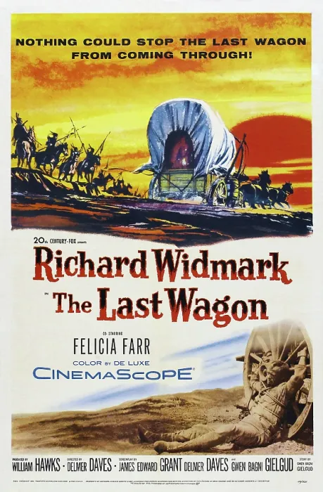 Framed Print : THE LAST WAGON, US poster, Richard Widmark, 1956, TM & Copyright 20th Century Fox Film Corp. / courtesy Everett Collection Framed Print : THE LAST WAGON, US poster, Richard Widmark, 1956, TM & Copyright 20th Century Fox Film Corp. / courtesy Everett Collection