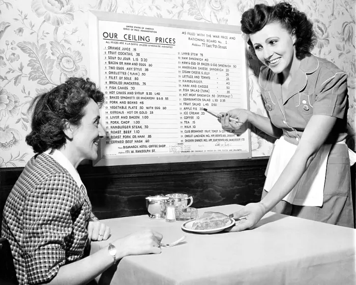 Framed Print : Waitress, 1944. Courtesy: CSU Archives / Everett Collection Framed Print : Waitress, 1944. Courtesy: CSU Archives / Everett Collection
