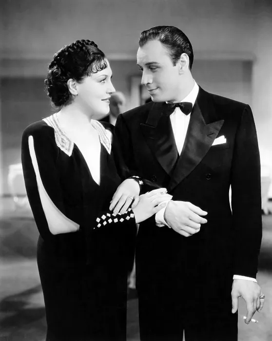 Framed Print : WAKE UP AND DREAM, from left, Wini Shaw, Russ Columbo, 1934