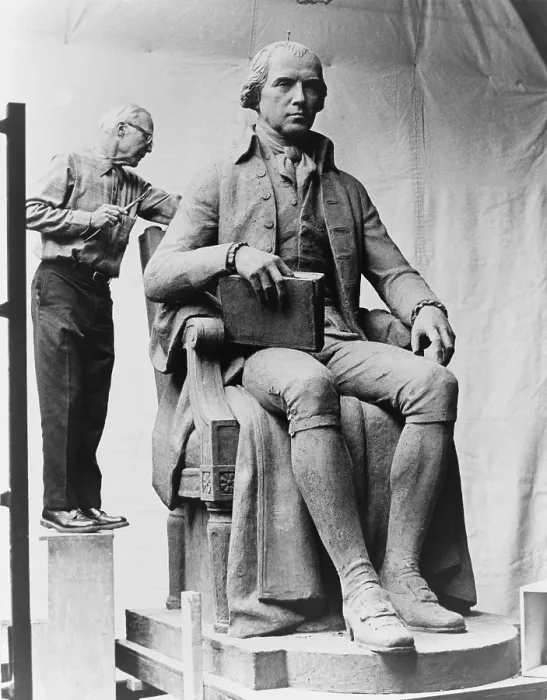 Framed Print : Walker Kirtland Hancock (1901-1998), one of the masters of 20th century monumental sculpture