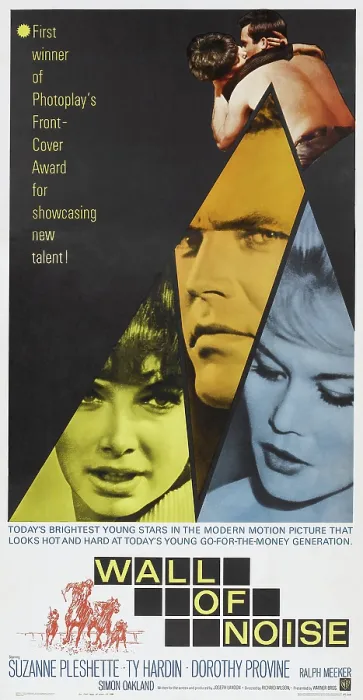 Framed Print : WALL OF NOISE, US poster art, from left: Suzanne Pleshette, Ty Hardin, Dorothy Provine, 1963 Framed Print : WALL OF NOISE, US poster art, from left: Suzanne Pleshette, Ty Hardin, Dorothy Provine, 1963