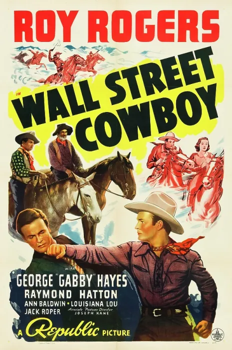 Framed Print : WALL STREET COWBOY, top left from left: Roy Rogers, George Gabby Hayes, top right: Roy Rogers, Ann Baldwin, bottom right: Roy Rogers, 1939 Framed Print : WALL STREET COWBOY, top left from left: Roy Rogers, George Gabby Hayes, top right: Roy Rogers, Ann Baldwin, bottom right: Roy Rogers, 1939