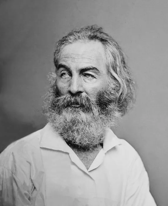 Framed Print : Walt Whitman (1819-1892) American poet, author, and journalist in portrait from Mathew Brady studio, ca. 1863 Framed Print : Walt Whitman (1819-1892) American poet, author, and journalist in portrait from Mathew Brady studio, ca. 1863