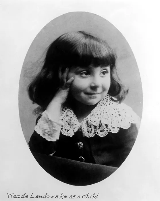 Framed Print : Wanda Landowska, harpsichordist, as she appeared in Warsaw for her first recital at the age of four. The program consisted of Mozart sonatas Framed Print : Wanda Landowska, harpsichordist, as she appeared in Warsaw for her first recital at the age of four. The program consisted of Mozart sonatas