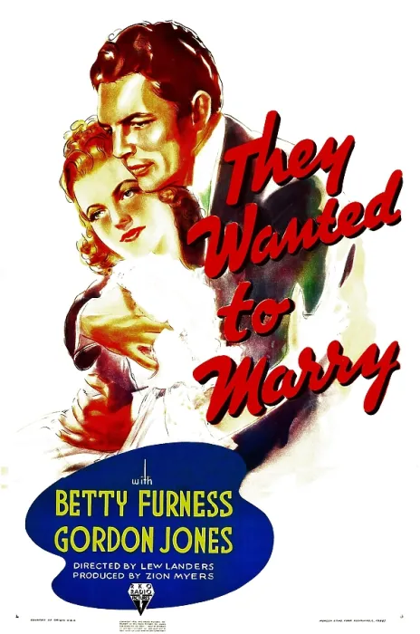 Framed Print : THEY WANTED TO MARRY, US poster art, from left: Betty Furness, Gordon Jones, 1937