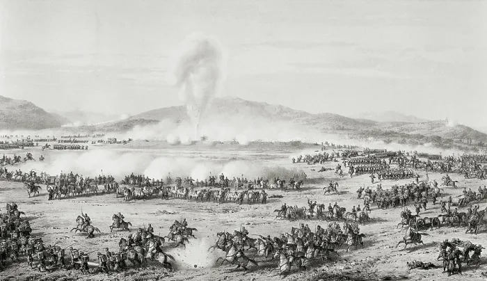 Framed Print : War of Africa. Battle of de Tetouan (4th February 1860). Litography. SPAIN. Donostia. San Telmo Municipal Museum. AISA / Everett Collection (24782)**US SALES ONLY** Framed Print : War of Africa. Battle of de Tetouan (4th February 1860). Litography. SPAIN. Donostia. San Telmo Municipal Museum. AISA / Everett Collection (24782)**US SALES ONLY**