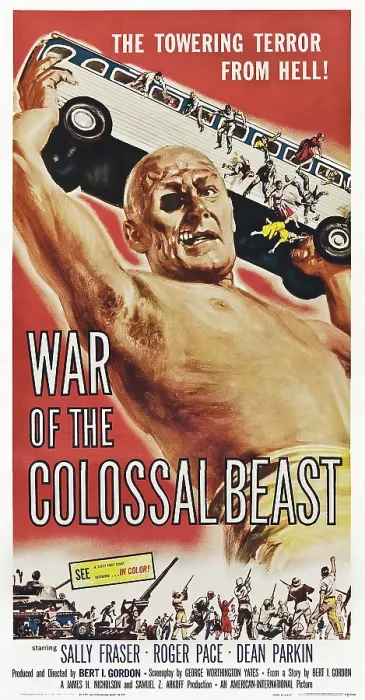 Framed Print : WAR OF THE COLOSSAL BEAST, Dean Parkin on poster art, 1958