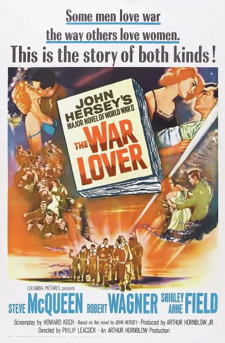 Framed Print : THE WAR LOVER, US poster art, top right: Shirley Anne Field, Robert Wagner, 1962