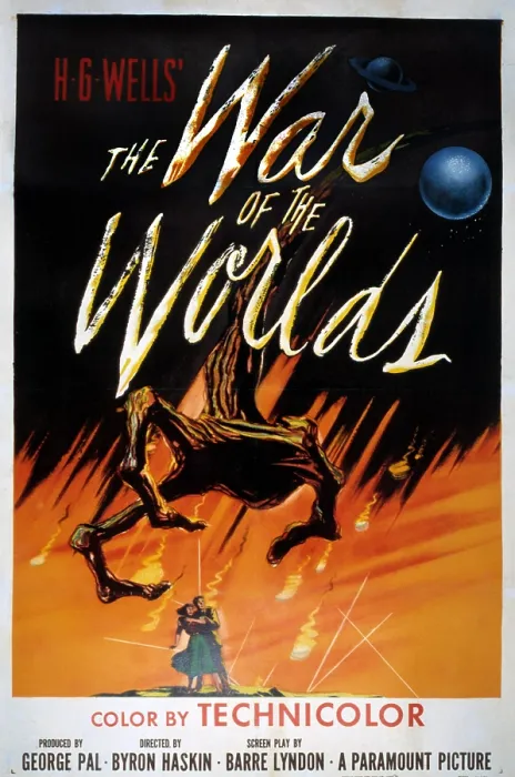 Framed Print : THE WAR OF THE WORLDS, from left: Ann Robinson, Gene Barry, 1953 Framed Print : THE WAR OF THE WORLDS, from left: Ann Robinson, Gene Barry, 1953