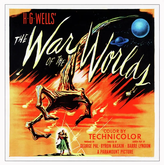 Framed Print : THE WAR OF THE WORLDS, poster art, 1953