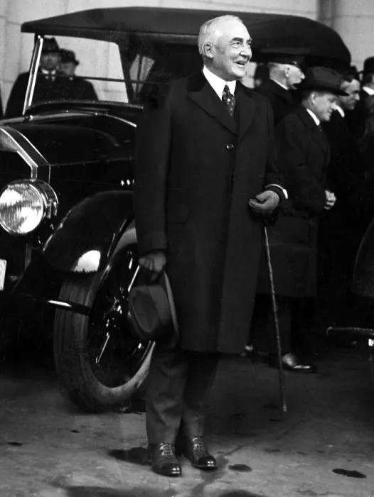 Framed Print : Warren G. Harding, 29th President of the United States (1921-1923). Photo dated March 03, 1921, Washington, D.C.. Courtesy: CSU Archives  /  Everett Collection