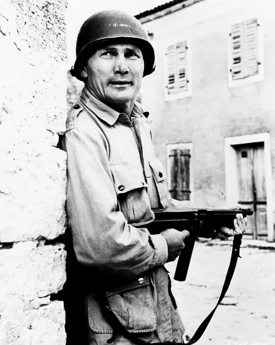 Framed Print : WARRIORS 5, (aka LA GUERRA CONTINUA), Jack Palance, 1962