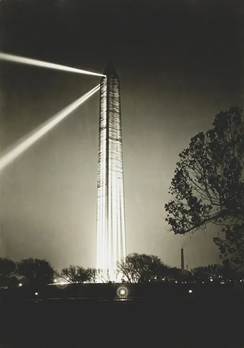 Framed Print : Washington Monument on armistice night, 1921 Framed Print : Washington Monument on armistice night, 1921