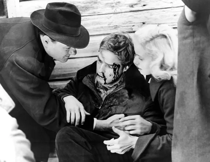 Framed Print : ON THE WATERFRONT, Karl Malden, Marlon Brando, Eva Marie saint, 1954