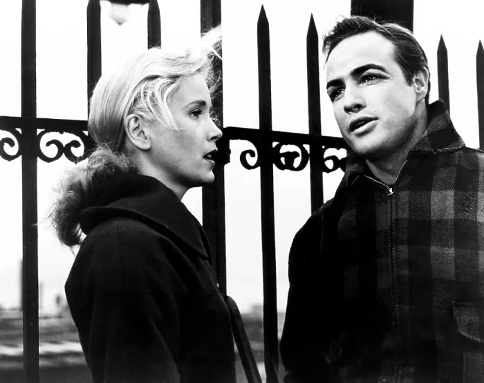 Framed Print : ON THE WATERFRONT, from left, Eva Marie Saint, Marlon Brando, 1954 Framed Print : ON THE WATERFRONT, from left, Eva Marie Saint, Marlon Brando, 1954