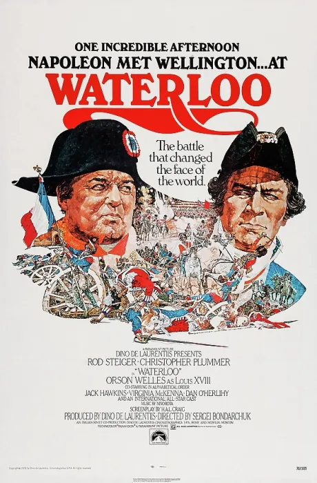 Framed Print : WATERLOO, US poster art, from left: Rod Steiger, Christopher Plummer, 1970