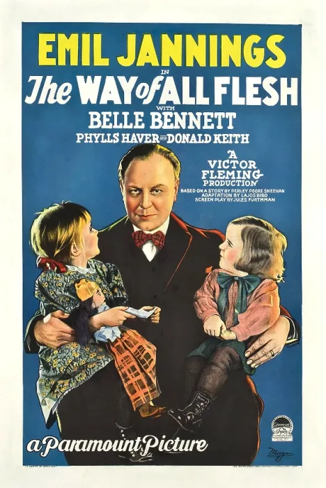 Framed Print : THE WAY OF ALL FLESH, center: Emil Jannings, 1927 Framed Print : THE WAY OF ALL FLESH, center: Emil Jannings, 1927
