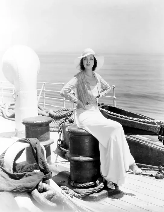 Framed Print : ONE WAY PASSAGE, Kay Francis, 1932