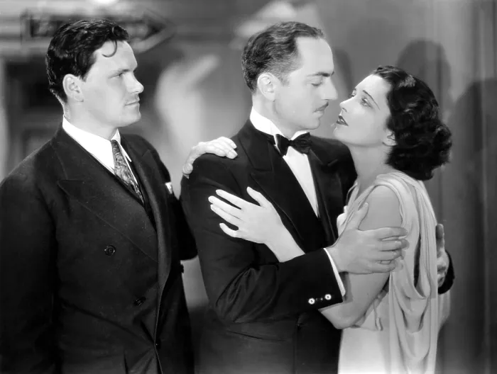Framed Print : ONE WAY PASSAGE, Warren Hymer, William Powell, Kay Francis, 1932